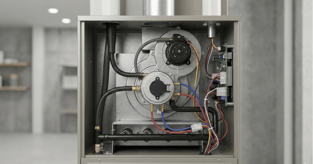 What Is A Combustion Air Switch On Furnace