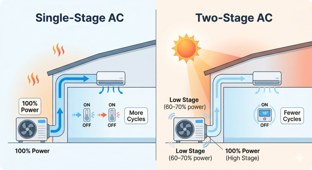 Stage Ac Two Stage vs Single Stage AC: Which Is Right for Billings?